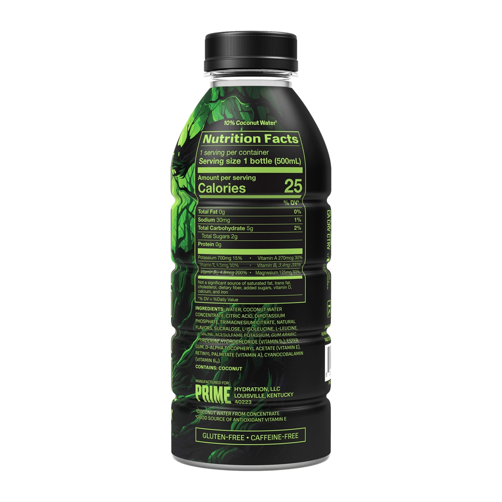 Green Black Prime Glowberry 12PK Hydration Drink | LZ4905186