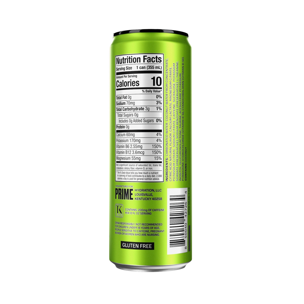 Green Prime Lemon Lime 12PK Energy Drink | ZH4695813