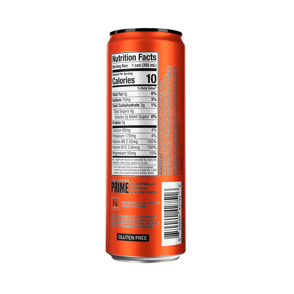 Orange Prime Orange Mango 12PK Energy Drink | XV9358062