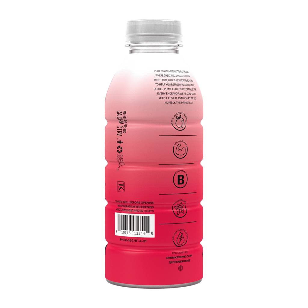 Red Prime Cherry Freeze 12PK Hydration Drink | IV4512069