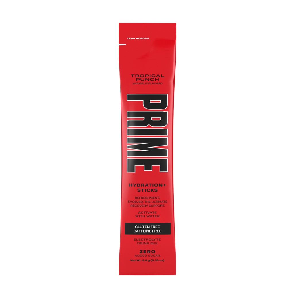 Red Prime Tropical Punch 6PK Hydration Sticks | YC4678039