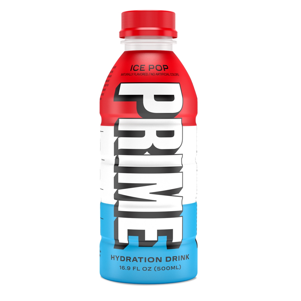 Red White Blue Prime Ice Pop 12PK Hydration Drink | IU5726813