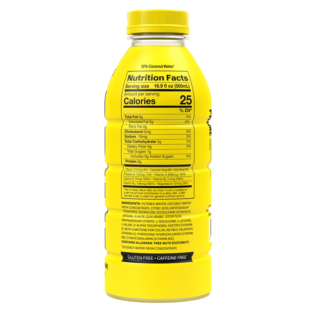 Yellow Prime Lemonade 12PK Hydration Drink | CH8523104